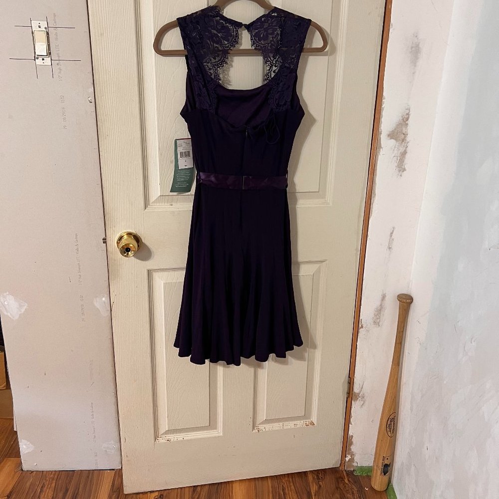 Scarlett Egglplant Dress